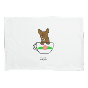 Teacup Chihuahua Standard Pillowcase Kissenbezug