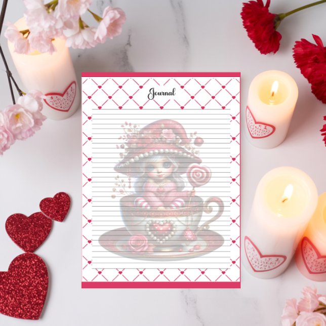 Teacup Cuties_ Journal Notizblock (Von Creator hochgeladen)