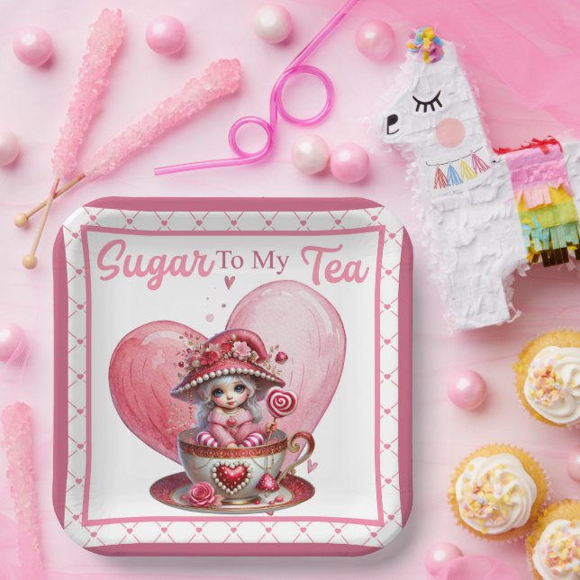 Teacup Cuties Pappteller (Party)