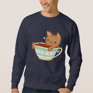 Teacup Kitty Sweater Sweatshirt