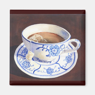 Teacup mit Teebeutel Magnet