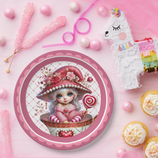 Teacup Süssen Pappteller (Party)