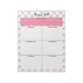 Teacup-Süssen _ Pflegefähigkeiten Notizblock