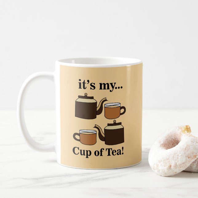 Teacup Teapot  Kaffeetasse (Mit Donut)