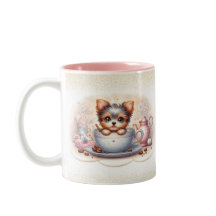 Teacup Yorkie Kaffeeliebhaber