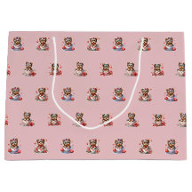 Teacup Yorkie Valentine's Day - Rosa