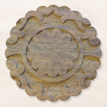 Teak Wood Scroll Design kundenspezifisch