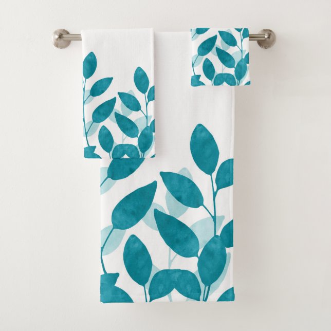 Teal Blue Watercolor (En situation)