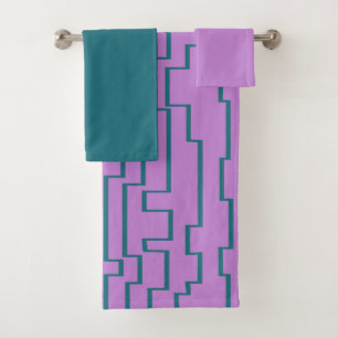 Teal Circuit Lines