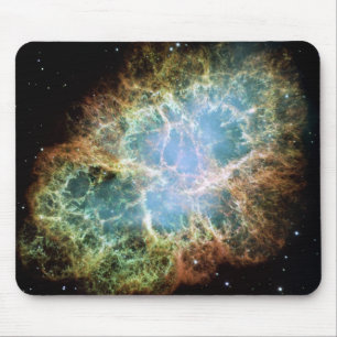 Teal Crab Nebula Mousepad