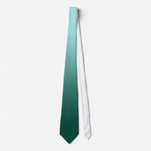 Teal Farbverlauf Krawatte