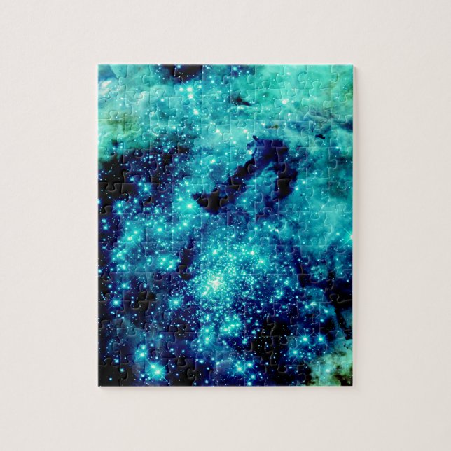 Teal-Galaxie (Vertikal)