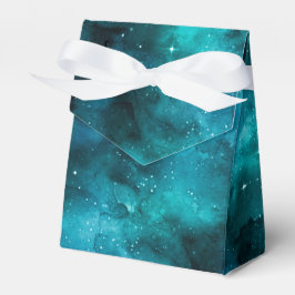 Teal Galaxy Series Design 7 Geschenkschachtel