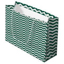 Teal Grün Chevron Zickzack-Streifenmuster