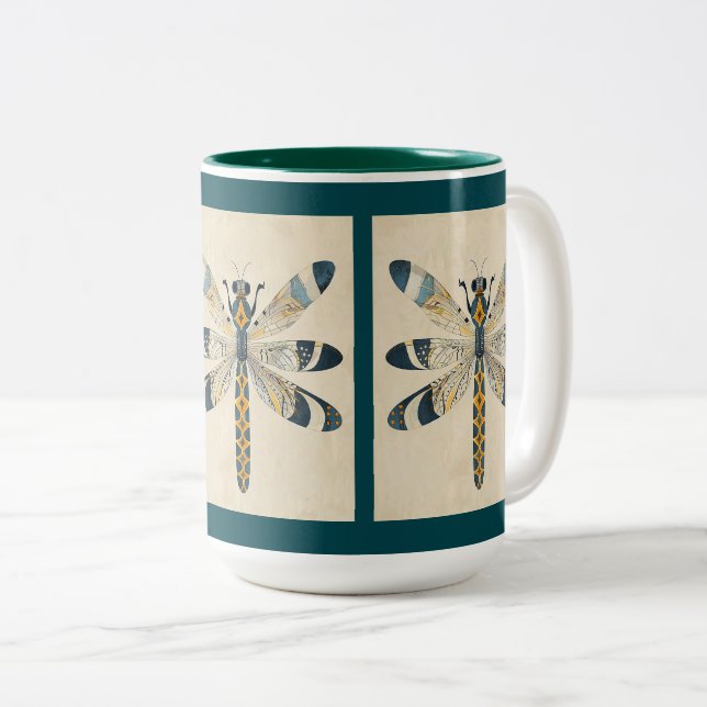 TEAL LIBELLE TASSE (VorderseiteRechts)