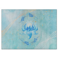 Teal-Radiance-Lotos – Ruhiges Naturdesign