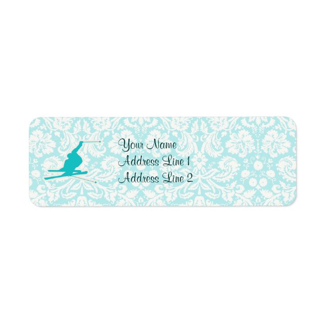 Teal Snow Skiing (Vorne)