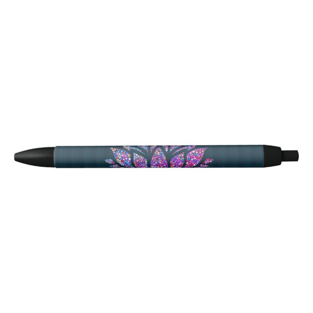 Teal tranquille et stylo de fleur de Lotus (Devant)