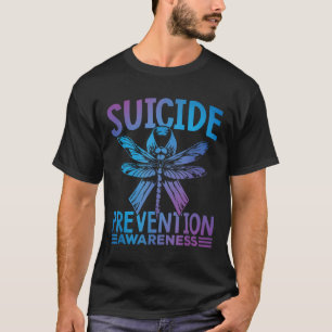 Teal- und violettes Band für Suizidpräventionsbewu T-Shirt