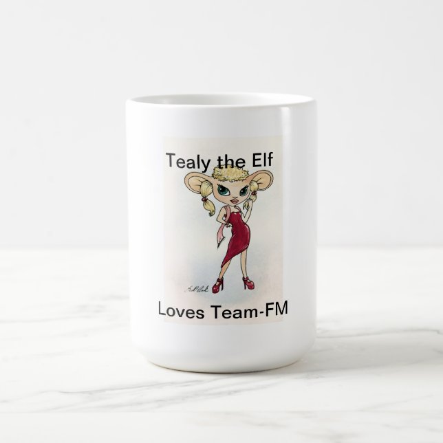 Tealy die Elf-Lieben Team-FM Tasse (Mittel)