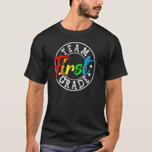 Team 1. Klasse Willkommen zurück zur Schule T-Shirt
