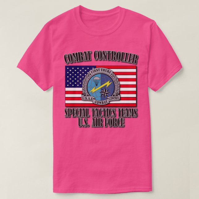 Team 1 zur Bekämpfung der Kontrolle T-Shirt (Design vorne)