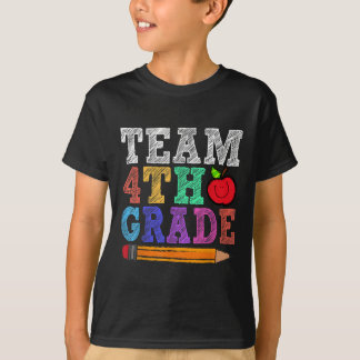Team 4. Klasse Lehrer Lustig Zurück zur Schule T-Shirt
