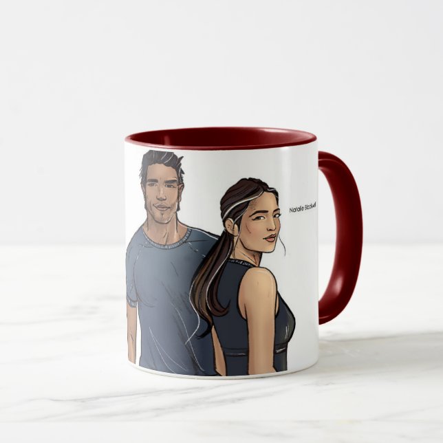 Team 52 Tasse - Axel und Natalie (VorderseiteRechts)