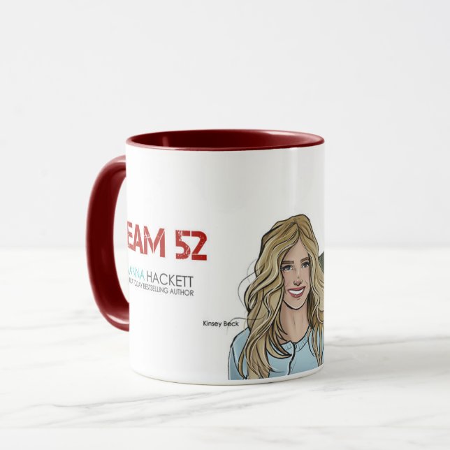 Team 52 Tasse - Kinsey und Smith (Vorderseite Links)