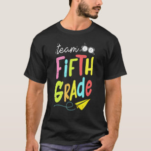 Team 5. Klasse Sonnenbrillen Lehrer Kinder zurück T-Shirt