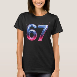 Team 67 Sport Jersey Style Baseball Football T-Shirt