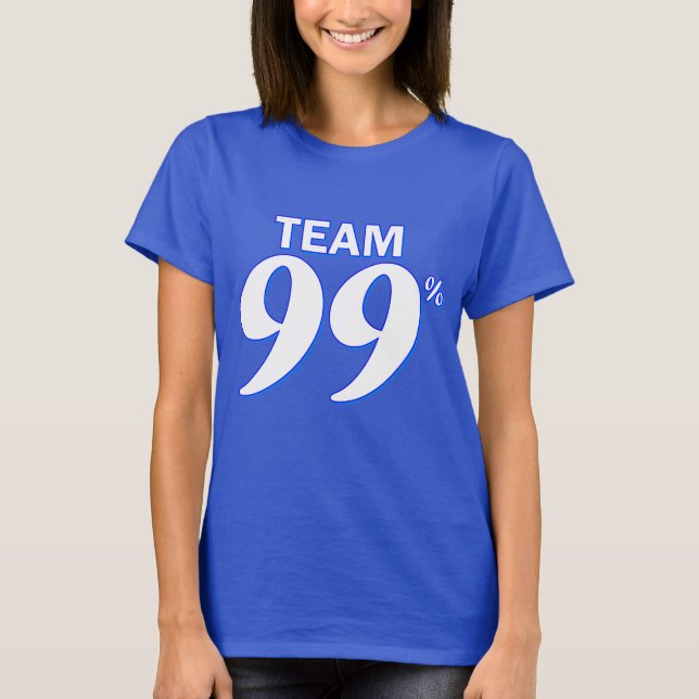 Team 99% T-Shirt (Vorderseite)