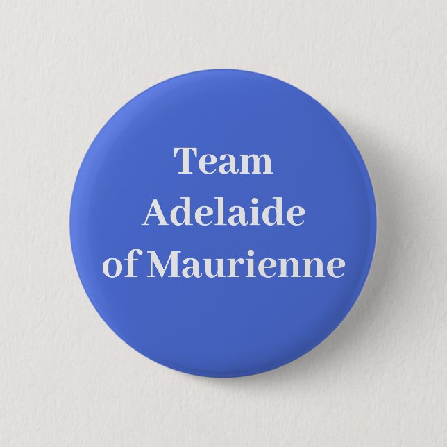 Team Adelaide von Maurienne Button (Vorderseite)
