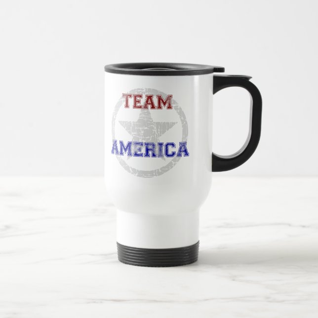 Team Amerika Reisebecher (Rechts)