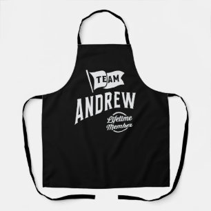 Team Andrew Lifetime Mitglied Schürze