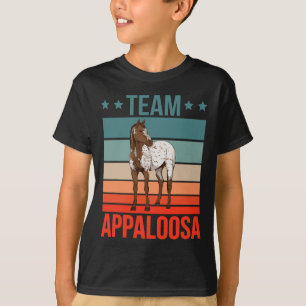 Team Appaloosa Pferdereiten Pferderennfahrer Reite T-Shirt