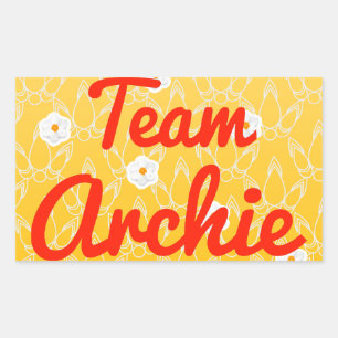 Team-archie Rechteckiger Aufkleber