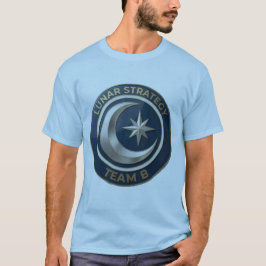 Team B Lunar Strategy Emblem | Moon & Star T-Shirt