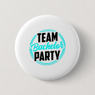 Team Bachelor Party Bridge Groom 2 Button