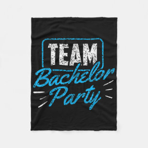 Team Bachelor Party Bridge Raum _3 Fleecedecke