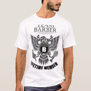 Team Barber Lifetime-Mitglied T-Shirt