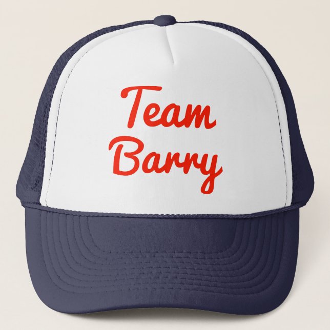 Team Barry Truckerkappe (Vorderseite)