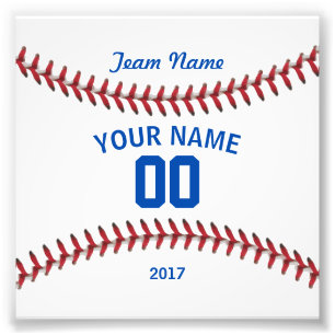 Team Baseball Sport Fotodruck