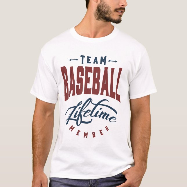 Team Baseball T-Shirt (Vorderseite)