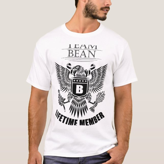 Team Bean Lifetime-Mitglied T-Shirt (Vorderseite)