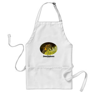 Team Beekeeper (Biene auf gelber Blume) Schürze