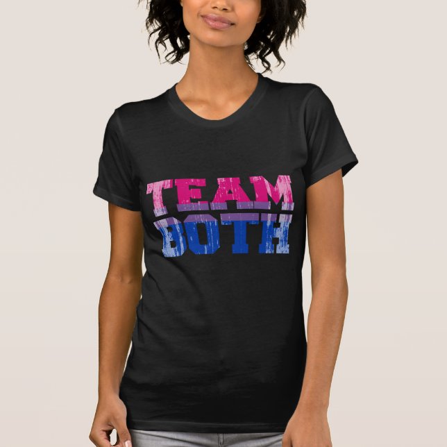 Team beide distressed.png T-Shirt (Vorderseite)