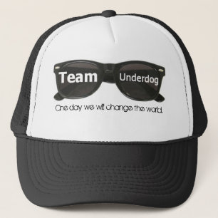 Team-Benachteiligtschwarz-Sonnenbrillehut Truckerkappe