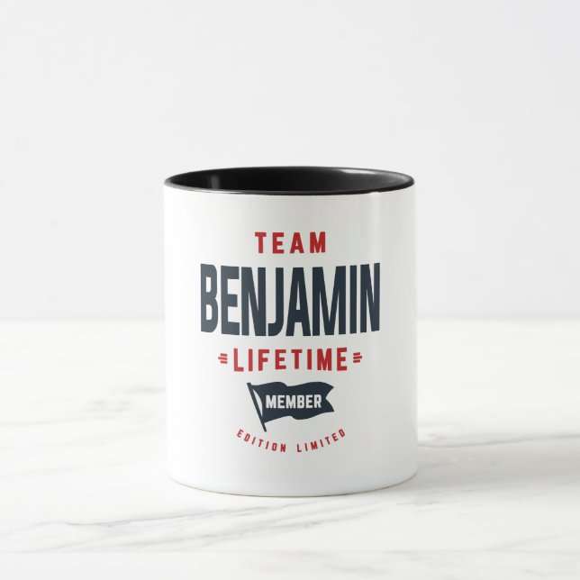 Team Benjamin Lifetime Mitglied Benjamin Tasse (Zentrum)