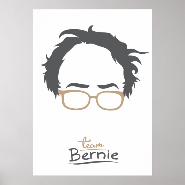 Team Bernie - Bernie Sanders for President Poster (Vorne)